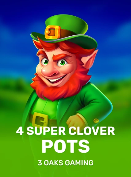 4 Super Clover Pots